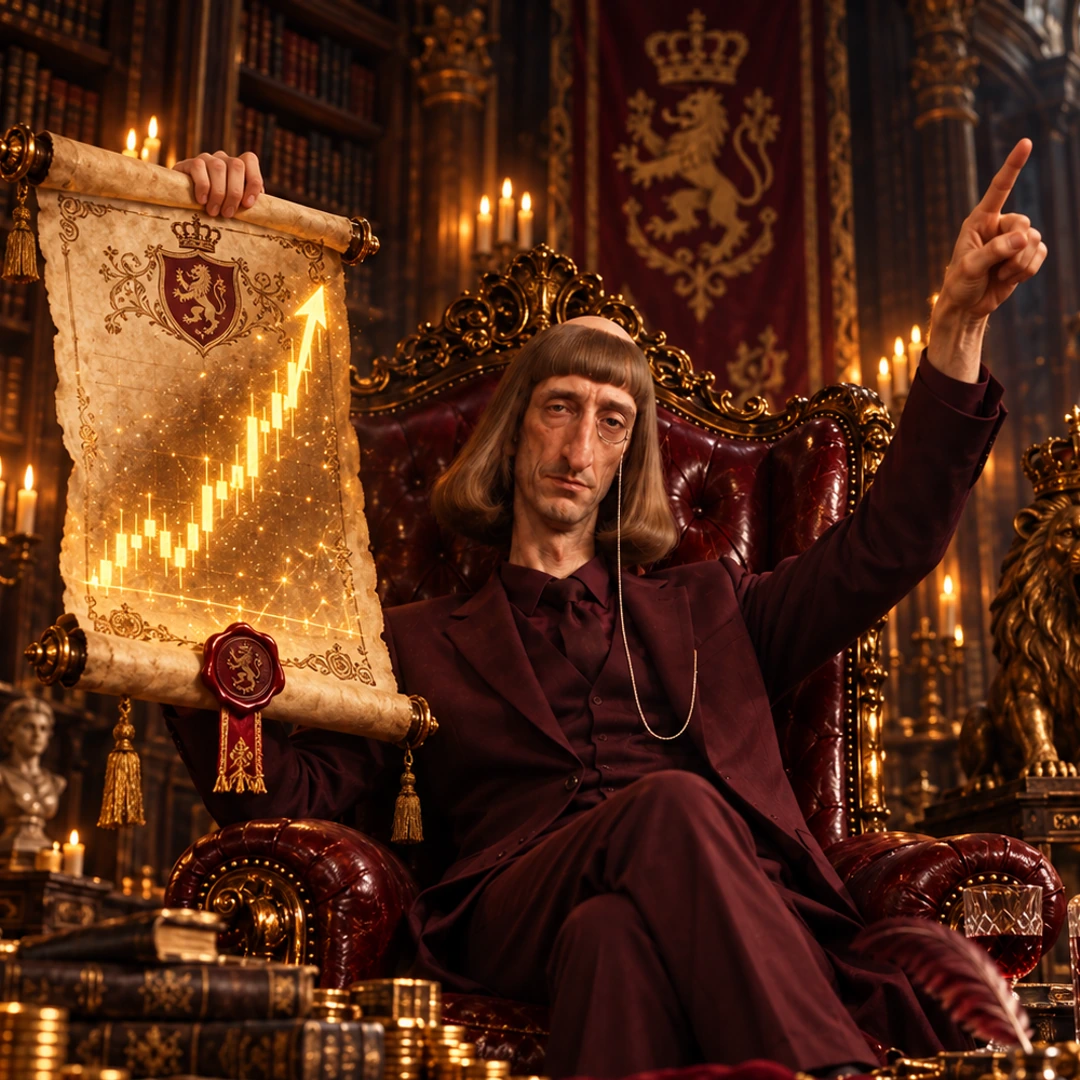 BY ROYAL DECREE: NUMBER GO UP.