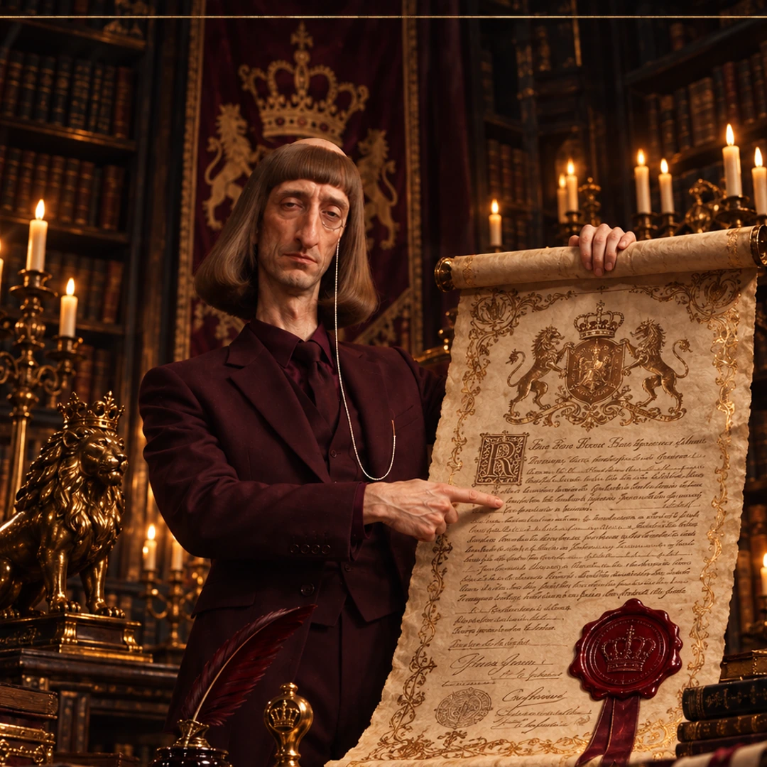 THE ROYAL SCROLL HAS SPOKEN.
