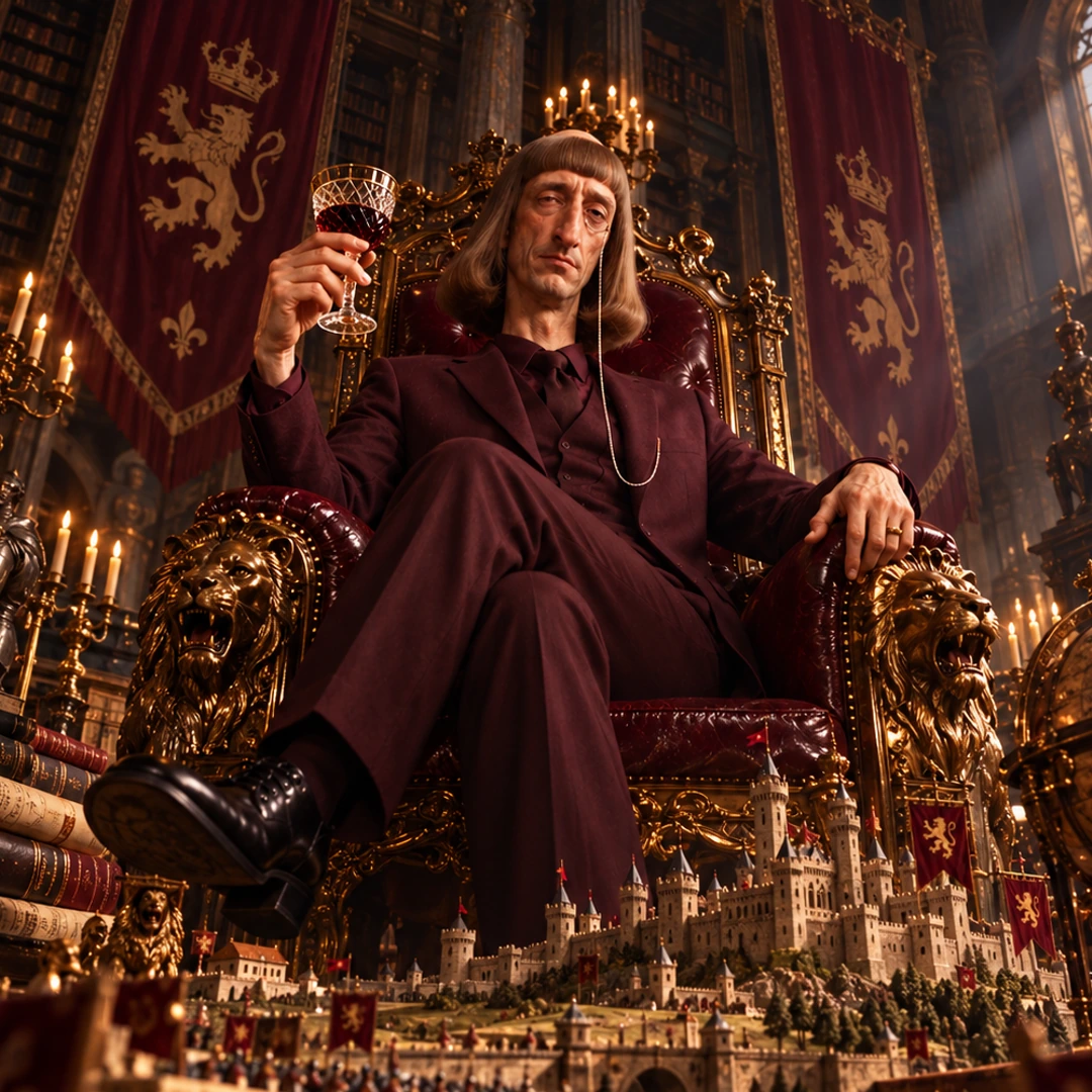 SMALL MAN. MASSIVE KINGDOM.