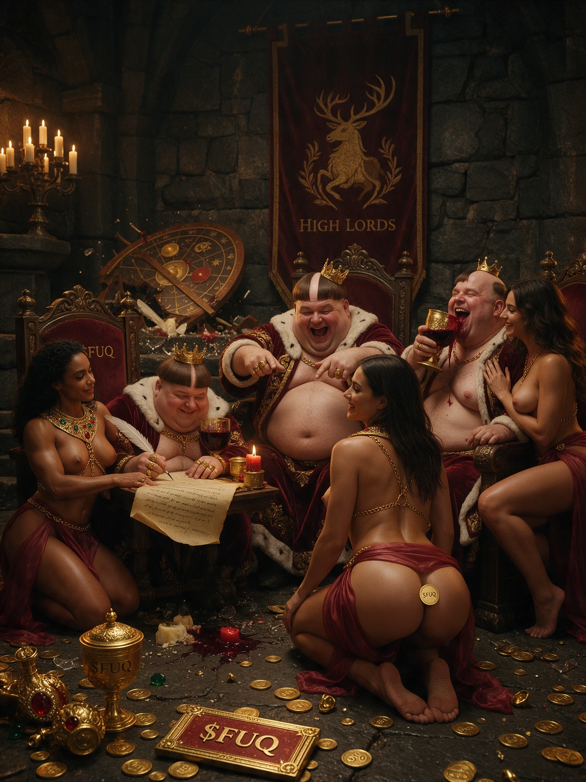 Royal portrait of the high lords